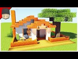 How To Build A Small Simple House In Minecraft Minecraft House Tutorial In 2020 Minecraft House Tutorials Cute Minecraft Houses Easy Minecraft Houses
