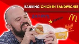 Ranking Chicken Sandwiches