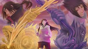 Looks like my friends character i'm in love with. Brothers Faith By Satokochaaan D5ugybc Itachi And Sasuke Susanoo Wallpaper Hd 1600x900 Wallpaper Teahub Io