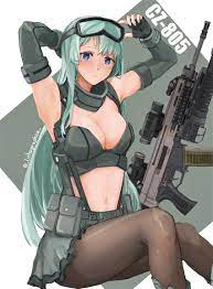 cz-805 (girls' frontline) drawn by lithographica | Danbooru