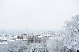 Depuis deux jours les journaux télévisés français sont. Paris Sous La Neige 2018 Le Blog Des Nympheas
