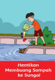 Pernahkan anda melihat orang membuang sampah sembarang di tempat seperti ini? Kekinian 42 Gambar Animasi Orang Membuang Sampah Di Sungai