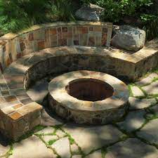 Does my new fire pit chair need to be assembled? Curved Fire Pit Bench Sitting Houzz