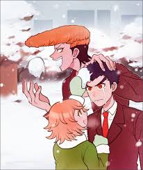 dangan ronpa ishimaru kiyotaka oowada mondo 雪合戦 pixiv 2020 雪合戦 イラスト ダンガンロンパ
