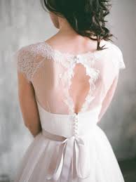 Angara Keyhole Back Short Sleeve Wedding Dress Tulle Wedding Gown With Dotted Tulle Bodice Sweetheart Sha Short Sleeve Wedding Dress