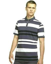 Black And Grey Striped Polo Shirt Nike Golf Dri Fit Player Stripe Mens Polo Shirt Gridiron Grey Black Av4172 015 Nike Polorugby In 2020 Nike Golf Mens Polo Shirts Golf Shirts