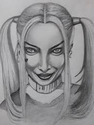 The artist wanted to depict harley quinn in a sweeter light, rather than a violent one which is why he or she decided to draw harley blowing a kiss. Harley Quinn Drawing By Massimiliano Benvenuti