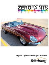 Jaguar Opalescent Light Maroon 1 X 60ml Paint For Airbrush Manufactured By Zero Paints Ref Zp 1398 Opal Maroon