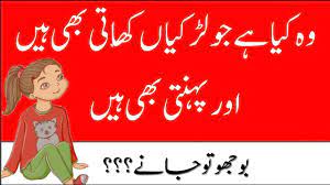 Paheliyan In Urdu Hindi With Answers New 2020 Funny Questions With Answers Funny Questions Funny Riddles With Answers