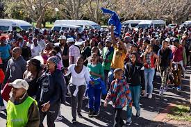 Reports say the protests were centred around service delivery and are believed to be about housing. Protests Close Down Cape Town Business District Groundup