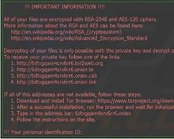Image of Ransomware Locky