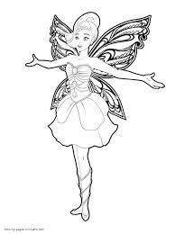 Please don't ask question here. Coloring Pages From Barbie Mariposa And The Fairy Princess Full Movie Coloring Pages Printable Com