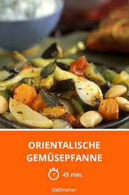 Orientalische Gemusepfanne Rezept Orientalische Rezepte Rezepte Lebensmittel Essen