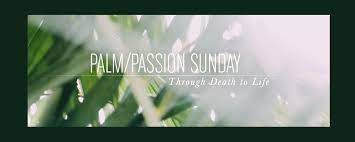 Welcome to palm sunday 2021! March 28 2021 Palm Passion Sunday Resourceumc