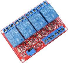 4 Channel 12V Relay Module with Optocoupler High Low Level Triger for  Arduino : Amazon.co.uk: Automotive
