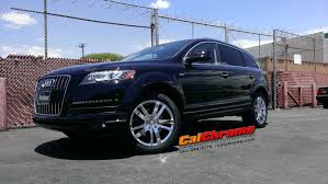 Audi Q7 With 19 Chrome Plated Wheels Chromemywheels Chromefordays Audiq7 Chromewheels 19inchwheels Audi Q7 Chrome Wheels Audi