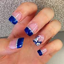 Which white nail designs caught your attention? 40 Blue Nail Art Ideas For Creative Juice