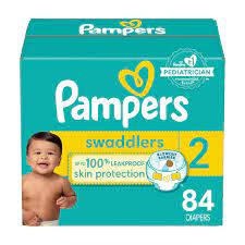 Pampers Swaddlers Diaper, Size 2, 84 Count | Meijer
