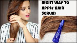 Hair serum argon oil #hairsalon #hairserum. Haircare Tips Right Way To Apply Hair Serum To Moisturize Protect Hair Before Heat Styling Youtube