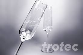Laser Engraved Wedding Glass Free Diy Instructions And Template Download For Your Trotec Laser Laser Engraving Machine Laser Engraving Laser Engraved Wedding