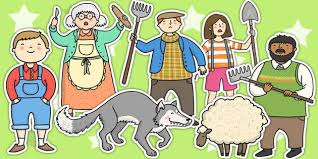 The Boy Who Cried Wolf Stick Puppets Wolf Craft Traditional Tales Retelling Activities