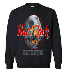 Men usa size chart : Star Wars Hard Rock Cafe Death Star Sweatshirt