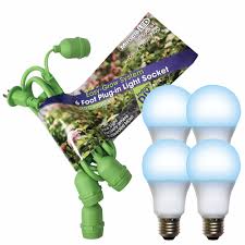 The led light bulbs that you use in your home for lighting work in the exact. Miracle Led Led Grow Light Cord System 4 Socket Le Bulb Included Yes For Bulb Type A 655z46 602262 Grainger