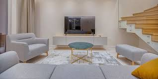 Keuntungan yang selanjutnya, anda tidak akan kerepotan dalam penataan furnitur. 15 Desain Ruang Keluarga Minimalis Hangat Dan Nyaman