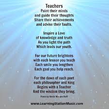 Teachers Are The Most Treasured Gifts For Humanity This Is An Inspiring Poem For Teachers Teacher Poems Teacher Appreciation Poems Teacher Appreciation Quotes