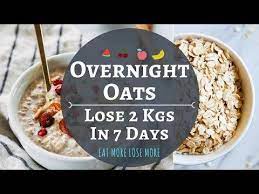 Avoine De Nuit Perdre 2 Kgs En 1 Semaine Comment Faire Des Recettes D Avoine Pour Overnight Oats Recipe Healthy How To Make Oats Best Overnight Oats Recipe