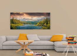 Wide Picture In Living Room Mockup Mockupworld Frame Mockup Free Free Mockup Poster Mockup