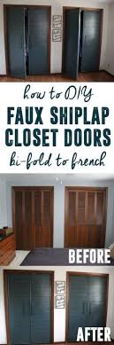 Google chrome , mozilla firefox , microsoft edge. Bi Fold To Faux Shiplap French Closet Doors Diy Closet Doors Bifold Doors Makeover French Closet Doors