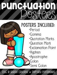Punctuation Posters Freebie Punctuation Posters Quotation Marks Quotations