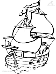 The coloring pages, presented here, can be great for beginners. 1001 Coloringpages Vehicle Boat Boat Coloring Page
