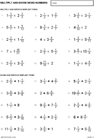 Shift the decimal point in the divisor to the right side. Worksheets By Math Crush Fractions