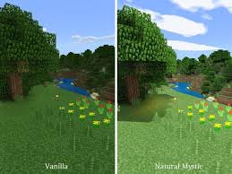 This shader pack is aimed to improve some of the basic lighting and visual projections by introducing a very unique way of rendering it in its own way. Natural Mystic Shaders Texture Pack Texture Packs For Minecraft Pe Mcpe Box Texture Packs Cloud Texture Minecraft