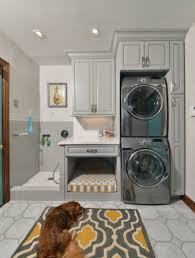 Picking the right paint color for your laundry room can make cleaning your clothes a little more whether your laundry room was carefully designed for your home, like this this light pastel blue has a cool undertone and adds a bit of happy energy to any laundry space, even one in a dark basement. Best Laundry Room Paint Color Ideas Sebring Design Build
