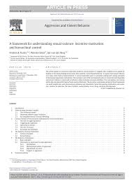 PDF) A framework for understanding sexual violence: Incentive-motivation  and hierarchical control