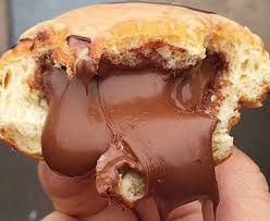 Krispy kreme makes over 32 types of doughnuts, and the location in burbank can even make a doughnut birthday cake. Krispy Kreme Nutella Filled Doughnuts Have You Tried It Toluna