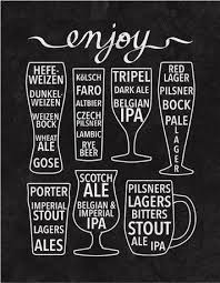 Enjoy Beer Print Black White Bar Poster Chalkboard Craft Beer Beer Bar Beer Black Chalkboard Craft Craft Bier Zitate Zum Thema Bier Bier