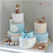 Pin By Radka Jirku On Dorty 2 Baby Shower Cakes For Boys Baby Shower Cakes Bear Baby Shower Cake