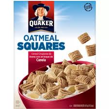 Looking for quaker oatmeal squares cereal? Quaker Oatmeal Squares Canela Cereal 411g Box Oatmeal The Marketplace
