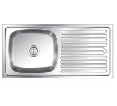 Stainless steel kitchen sink with drainboard. Buy Steelkraft 37x18x7 Inch Stainless Steel Single Bowl Kitchen Sink With Drain Board Ssdb 114a Online At Price 3235