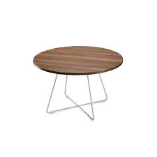 This set of round coffee tables can be used individually for different purposes, like lamp table, end table, side table, nightstand. Swoosh Large Round Coffee Table Ken Rand Partners