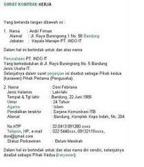 Menurut soeharto i (1996), untuk proyek. Download Contoh Surat Kontrak Kerja Proyek