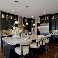 I Like The Island Black Kitchen Cabinets Bar Design Pictures Remodel Decor And Ideas Page 5 Kitchen Remodel Home Sweet Home