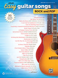 Ultimate tabs has a huge archive of guitar tabs and chords also containing, ukulele tabs, bass tabs, guitar pro files and many other instruments. Amazon Com Alfred S Easy Guitar Songs Rock Pop 50 Hits From Across The Decades 9781470627553 Alfred Music Books