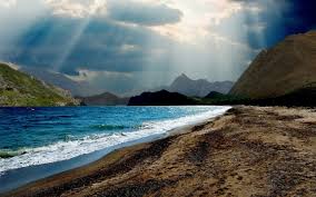 If there is no picture in this collection that you like, also look at other collections of backgrounds on our site. Sunbeams On A Lovely Sea Cove Beach Hd Wallpaper 333216 Wallpapers13 Com