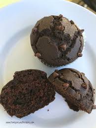 Chocolate Chip Chocolate Muffins Recipe Chocolate Muffins Chocolate Chip Vegetarian Chocolate