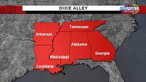 Tornado alley is a nickname given to an area in the southern plains of the central united states that consistently experiences a high frequency of tornadoes. Easter Sunday Severe Weather Outbreak Likely For Parts Of Deep South